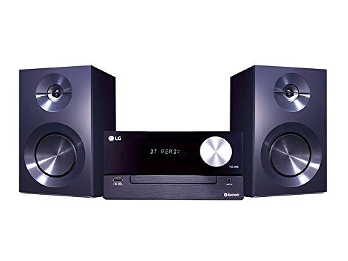 LG CM2460.AMEXCLK Microcomponente X-Boom, 3 Vías, 4 x Bocinas, Bluetooth, Streaming, USB Charge, CD/MP3/Flac, 100W