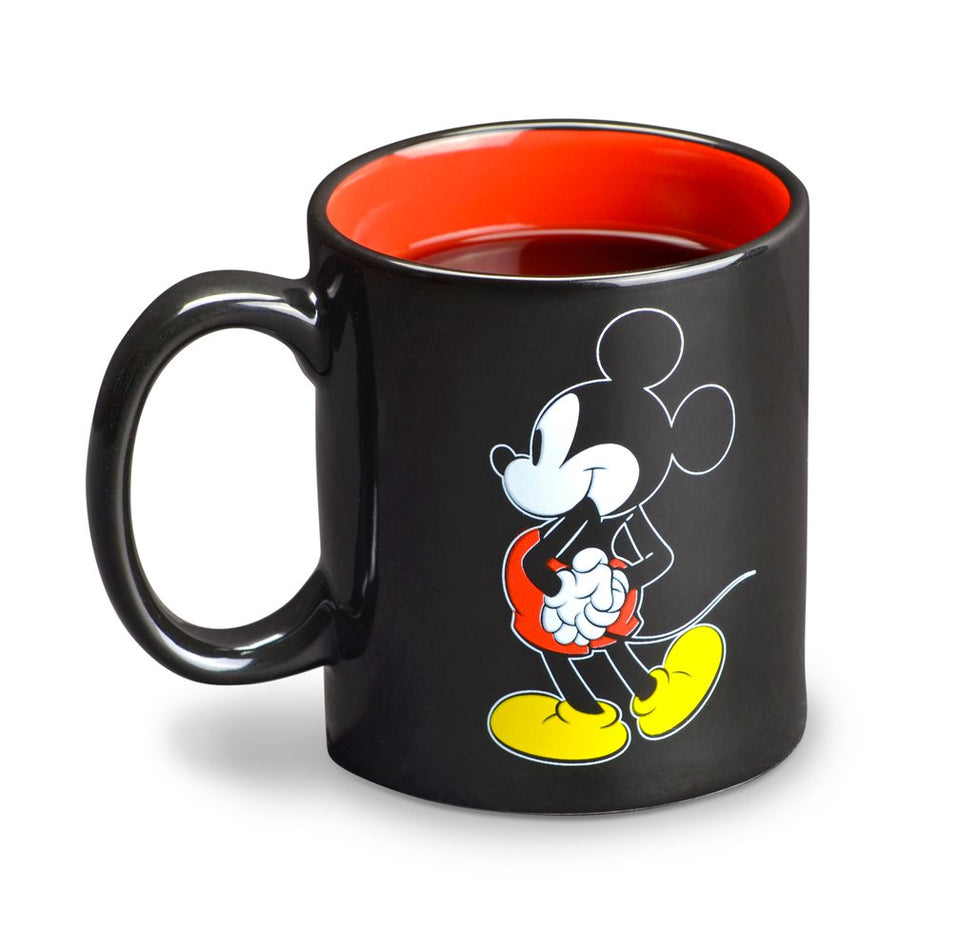 Disney DMG18 Calentador de taza, Mickey Mouse, Negro, 10 onzas