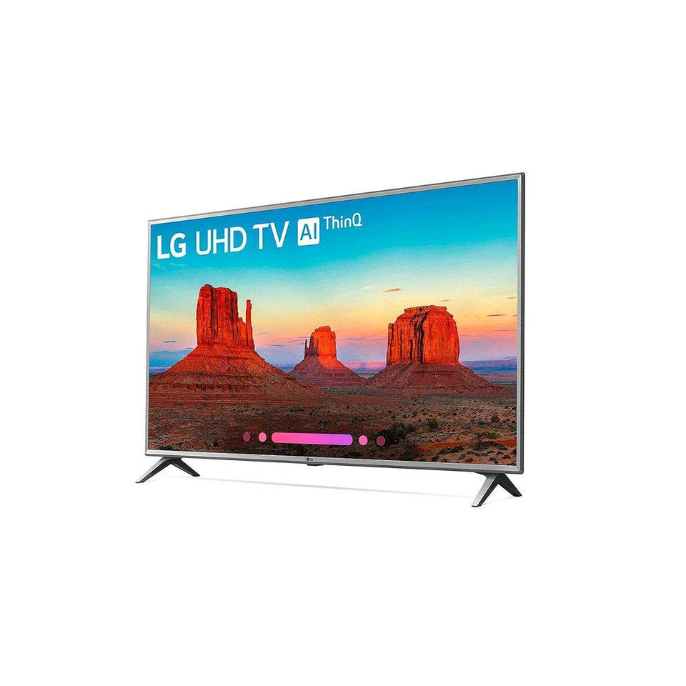 LG Smart TV 43" 4K 43UK6500 (Renewed)