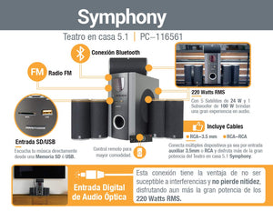 Perfect Choice Teatro EN CASA 5.1 Symphony PC-116561