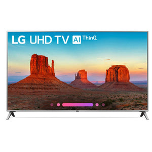 LG Smart TV 43" 4K 43UK6500 (Renewed)